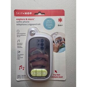 Skip Hop Explore & More Selfie Phone Baby Toy Light Up Face Filters Sounds 18565